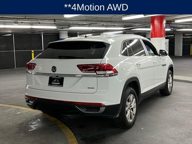 used 2021 Volkswagen Atlas Cross Sport car, priced at $21,000