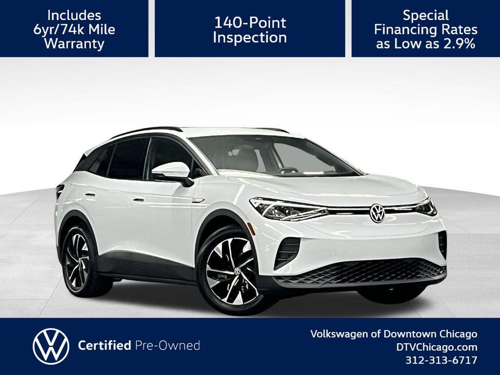 used 2021 Volkswagen ID.4 car, priced at $18,000