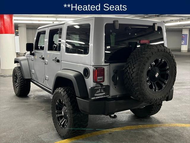 used 2015 Jeep Wrangler Unlimited car, priced at $19,500