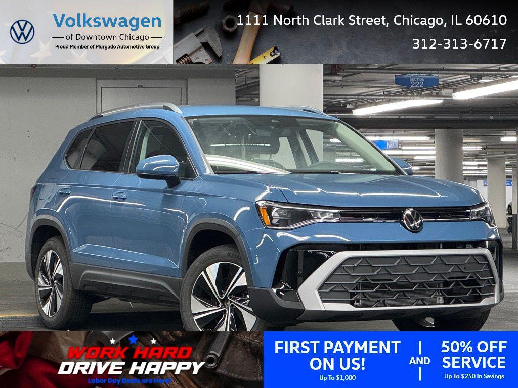 new 2025 Volkswagen Taos car, priced at $30,991