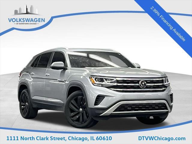 used 2022 Volkswagen Atlas Cross Sport car, priced at $29,000