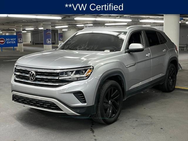 used 2022 Volkswagen Atlas Cross Sport car, priced at $29,000