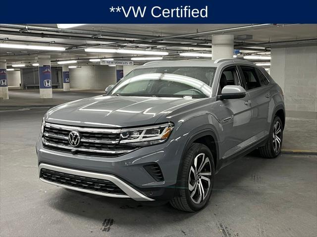 used 2021 Volkswagen Atlas Cross Sport car, priced at $31,001