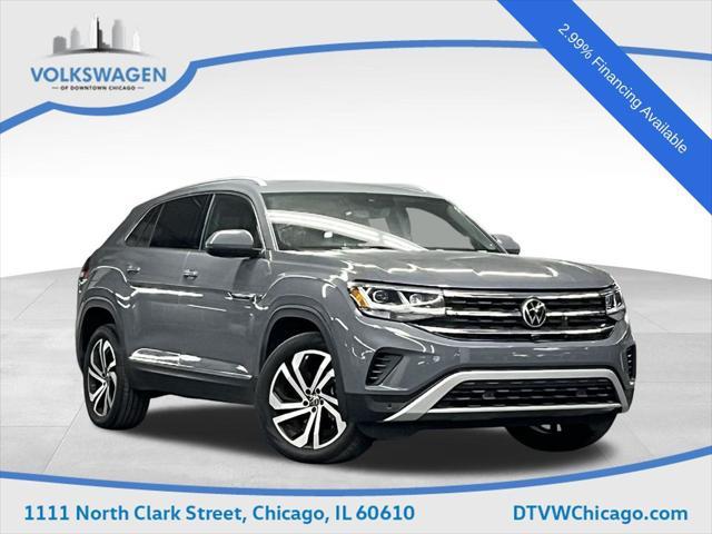 used 2021 Volkswagen Atlas Cross Sport car, priced at $31,001