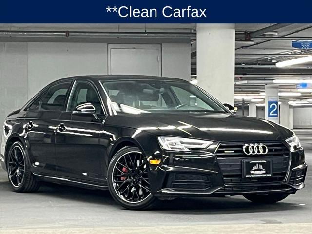 used 2018 Audi A4 car, priced at $16,500