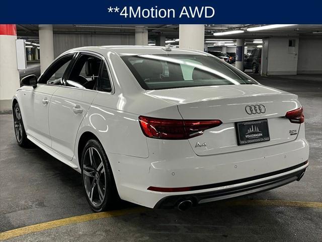 used 2017 Audi A4 car, priced at $17,000