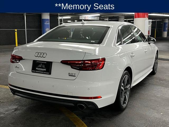 used 2017 Audi A4 car, priced at $17,000