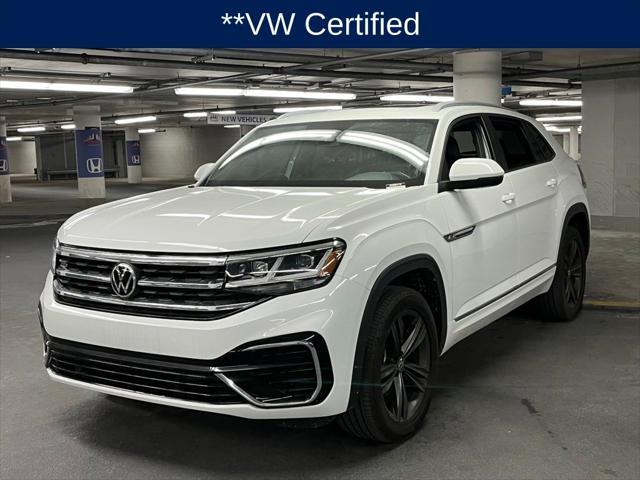 used 2021 Volkswagen Atlas Cross Sport car, priced at $27,500