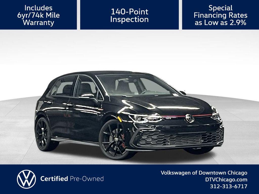 used 2024 Volkswagen Golf GTI car, priced at $31,000