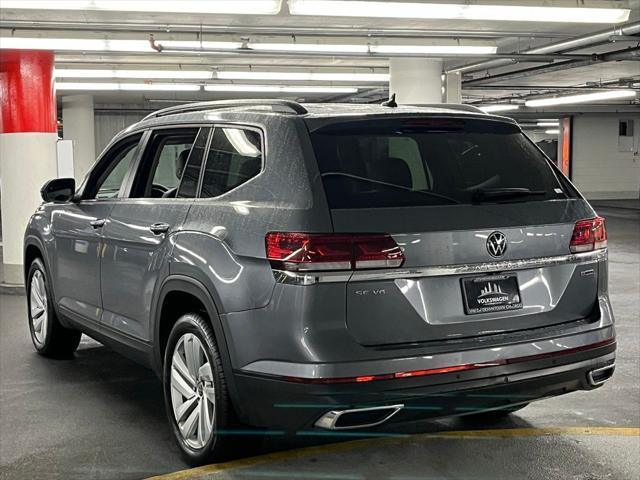 used 2021 Volkswagen Atlas car, priced at $29,000