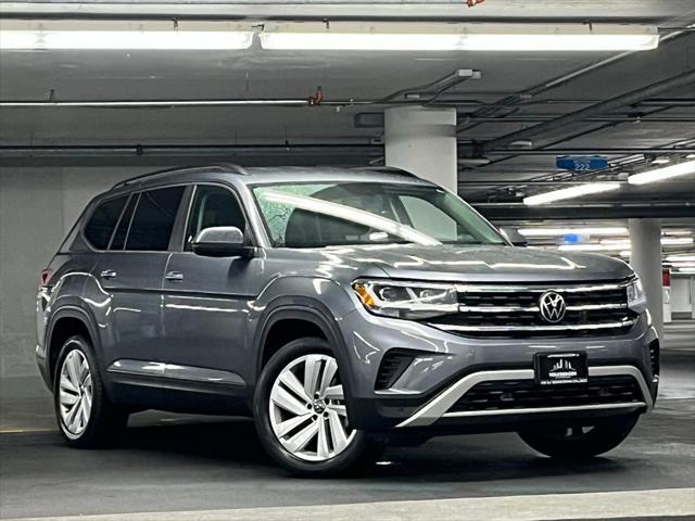 used 2021 Volkswagen Atlas car, priced at $29,000