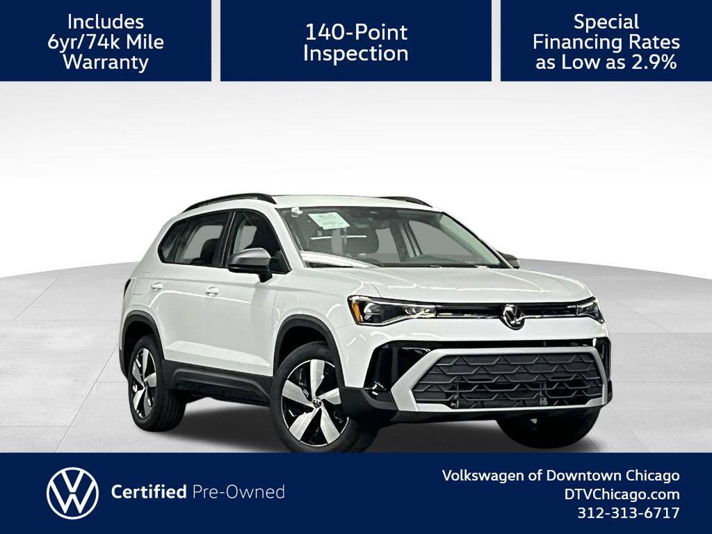 used 2025 Volkswagen Taos car, priced at $25,995