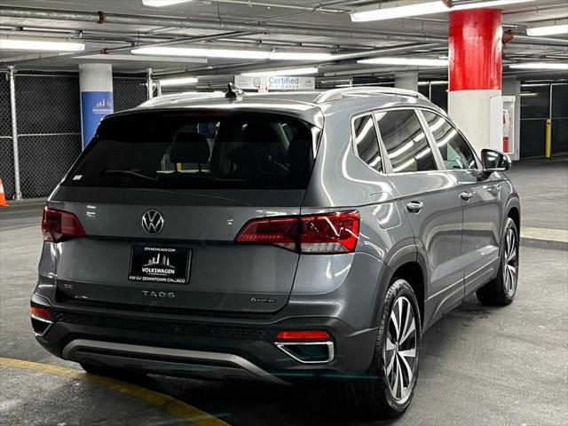 used 2022 Volkswagen Taos car, priced at $22,800