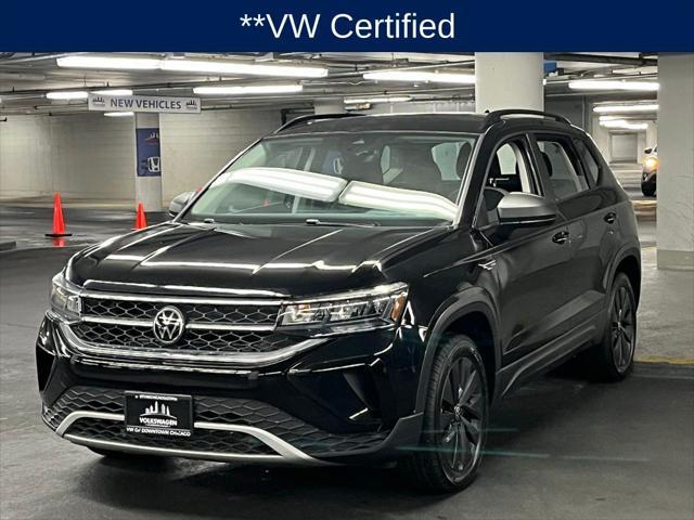 used 2024 Volkswagen Taos car, priced at $19,900