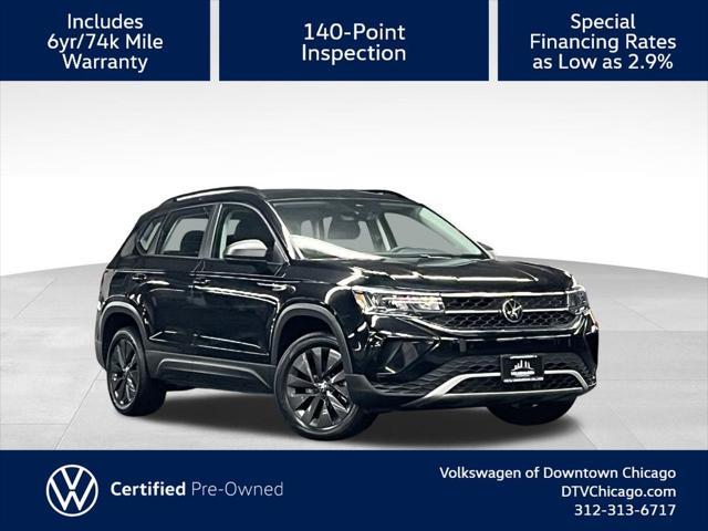 used 2024 Volkswagen Taos car, priced at $19,900