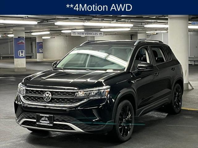 used 2022 Volkswagen Taos car, priced at $22,500
