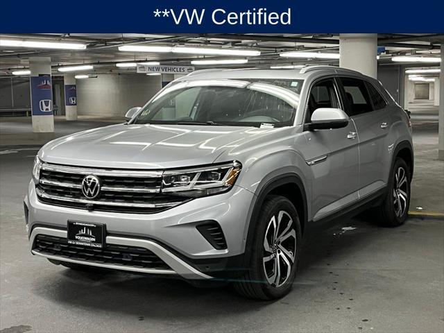 used 2021 Volkswagen Atlas Cross Sport car, priced at $31,500