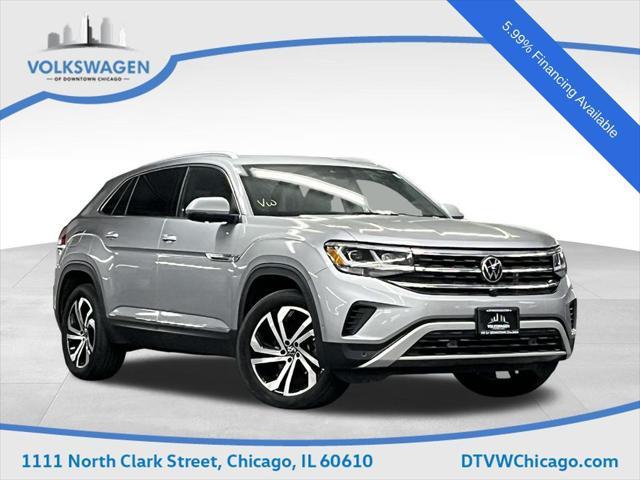 used 2021 Volkswagen Atlas Cross Sport car, priced at $30,000