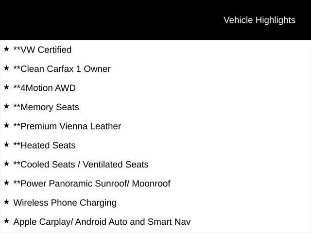 used 2021 Volkswagen Atlas Cross Sport car, priced at $31,500