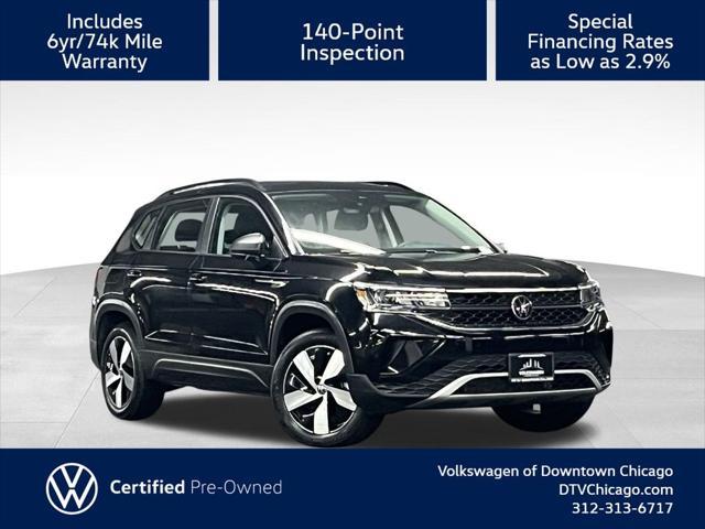used 2024 Volkswagen Taos car, priced at $22,500