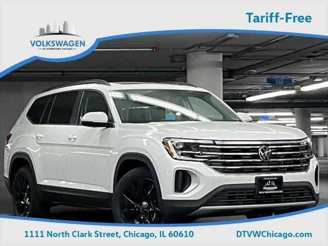 new 2025 Volkswagen Atlas car, priced at $44,475