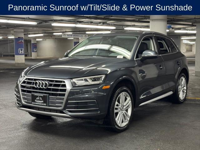 used 2018 Audi Q5 car, priced at $19,500