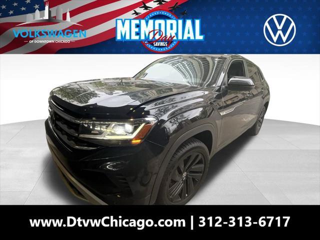 used 2022 Volkswagen Atlas Cross Sport car, priced at $27,001