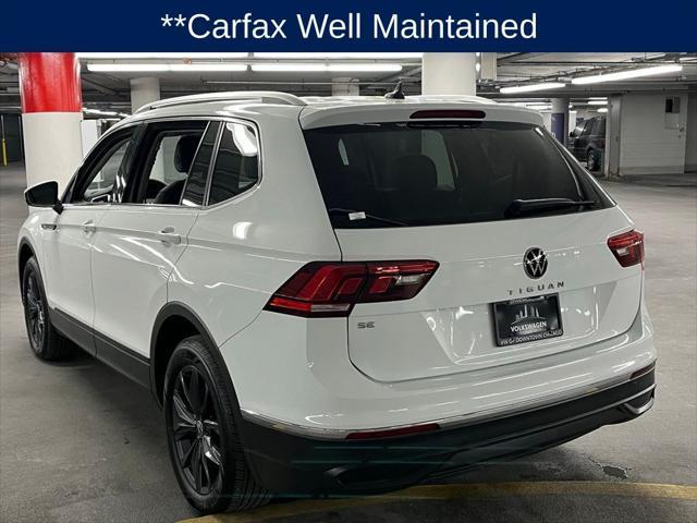 used 2022 Volkswagen Tiguan car, priced at $21,000