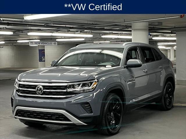 used 2022 Volkswagen Atlas Cross Sport car, priced at $28,500