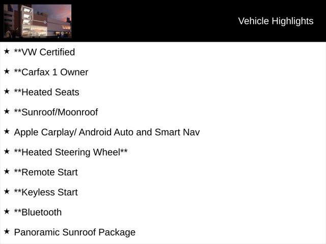 used 2024 Volkswagen Taos car, priced at $24,000