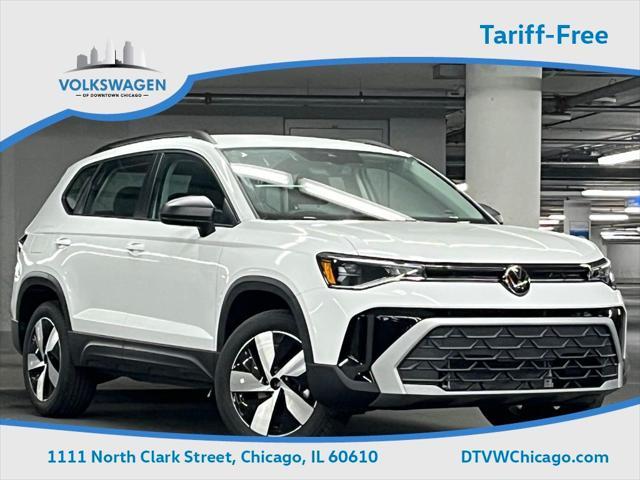 new 2025 Volkswagen Taos car, priced at $26,561