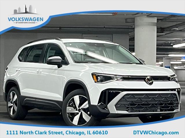 new 2025 Volkswagen Taos car, priced at $26,061