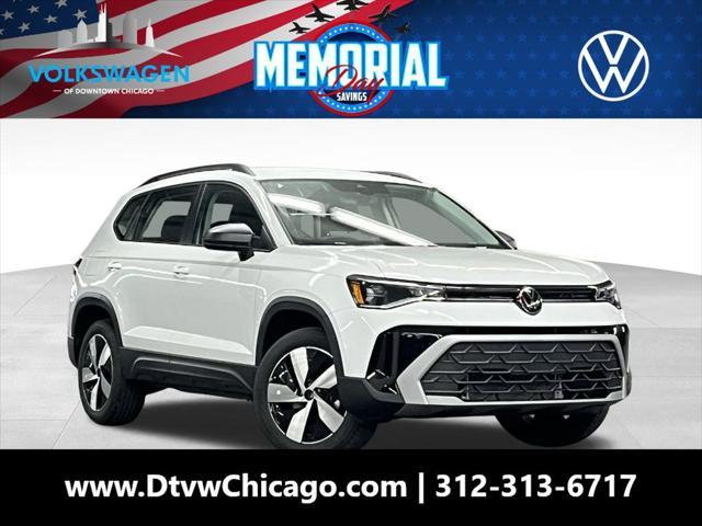 new 2025 Volkswagen Taos car, priced at $24,561