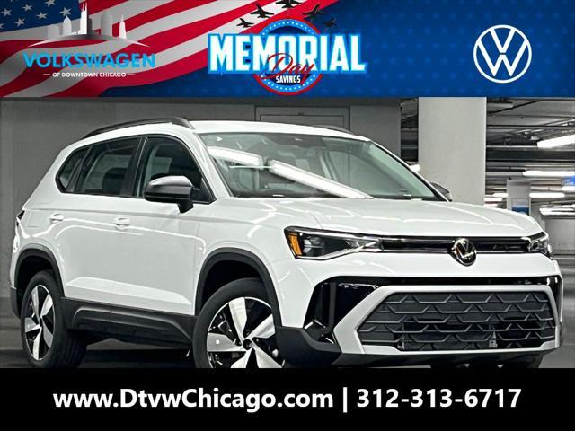 new 2025 Volkswagen Taos car, priced at $24,561