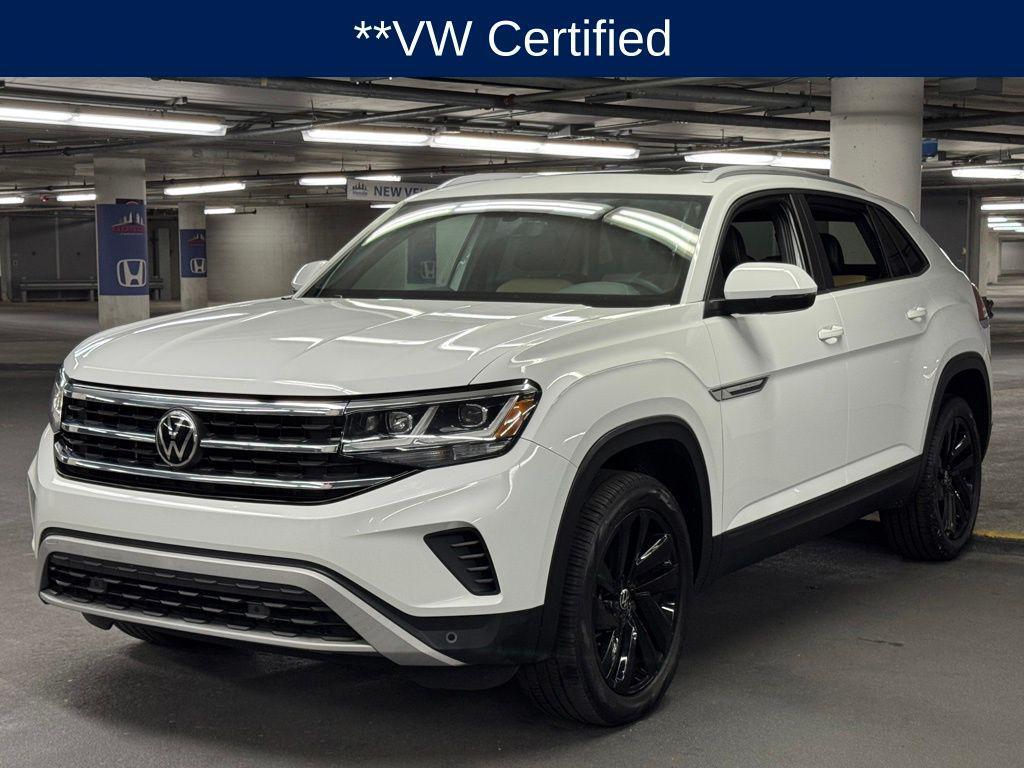 used 2021 Volkswagen Atlas Cross Sport car, priced at $25,000