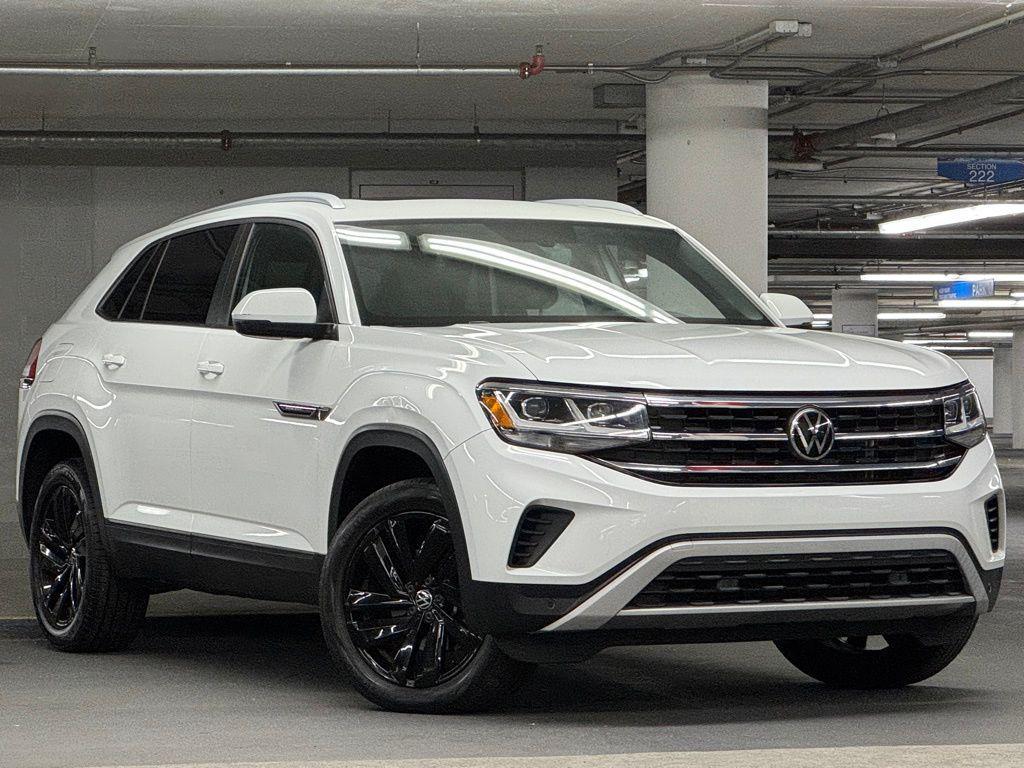 used 2021 Volkswagen Atlas Cross Sport car, priced at $25,000