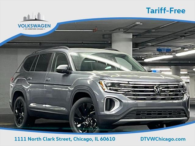 new 2025 Volkswagen Atlas car, priced at $44,646