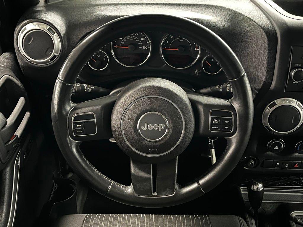 used 2011 Jeep Wrangler Unlimited car, priced at $15,000