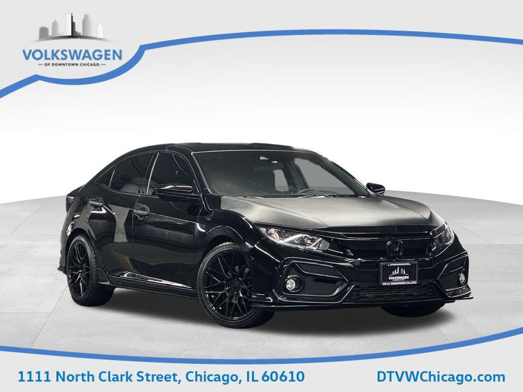 used 2021 Honda Civic car, priced at $23,500