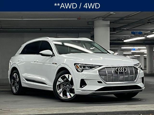used 2021 Audi e-tron car, priced at $28,000