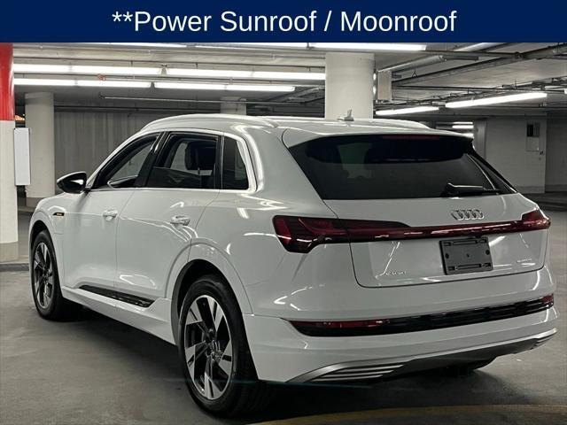used 2021 Audi e-tron car, priced at $28,000