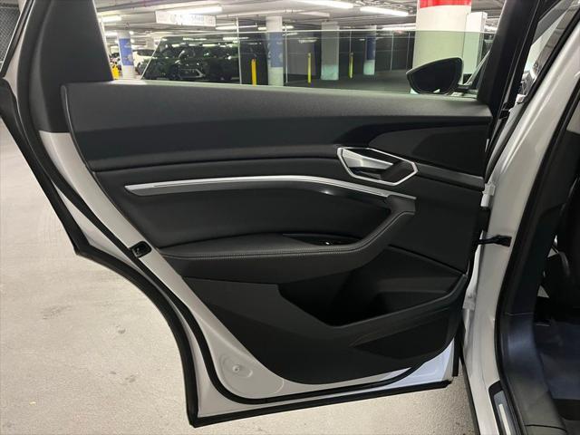 used 2021 Audi e-tron car, priced at $28,000
