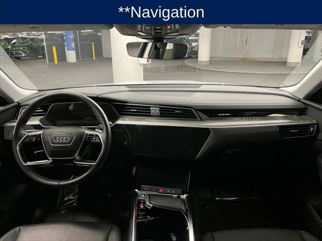 used 2021 Audi e-tron car, priced at $28,000