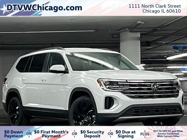 new 2025 Volkswagen Atlas car, priced at $39,977