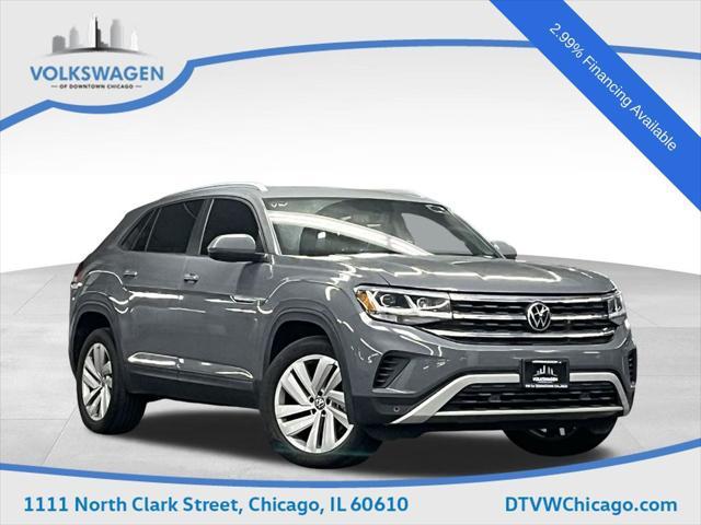 used 2021 Volkswagen Atlas Cross Sport car, priced at $26,500