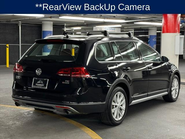 used 2017 Volkswagen Golf Alltrack car, priced at $15,000