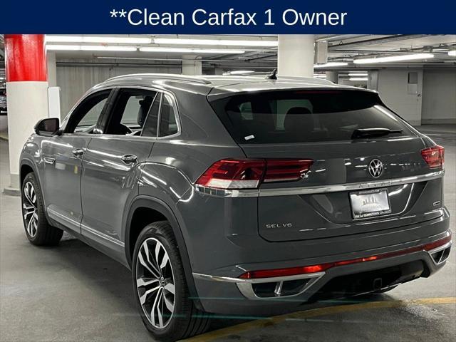 used 2022 Volkswagen Atlas Cross Sport car, priced at $33,500