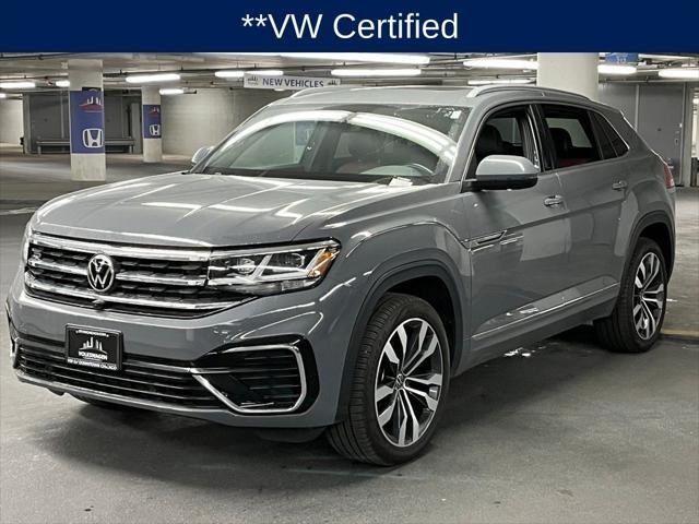 used 2022 Volkswagen Atlas Cross Sport car, priced at $33,500