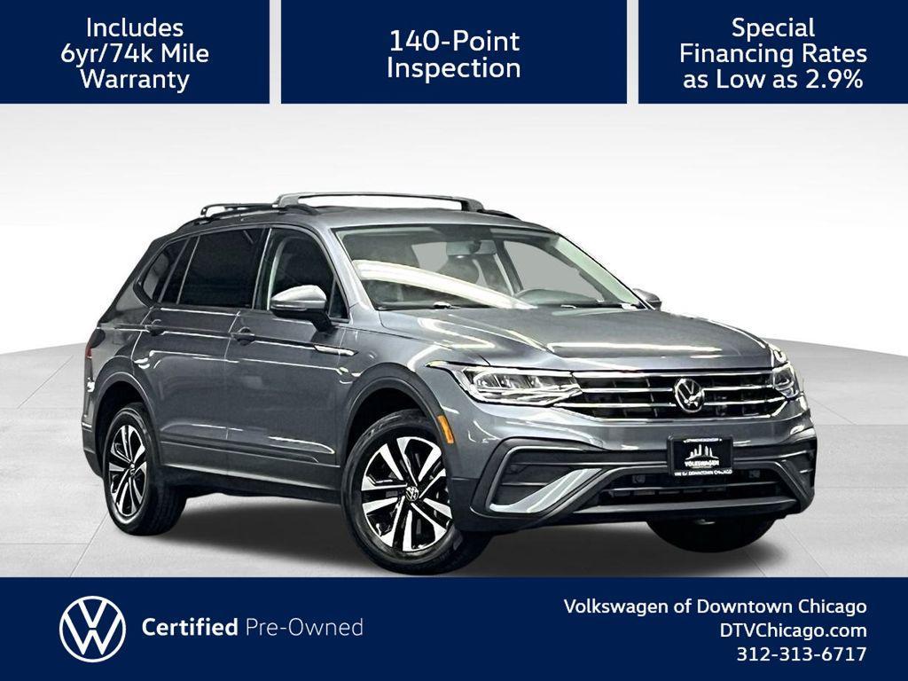 used 2022 Volkswagen Tiguan car, priced at $18,500