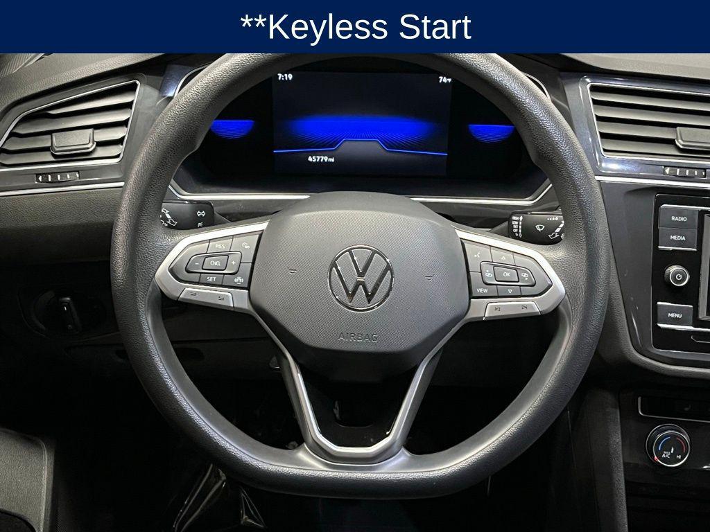 used 2022 Volkswagen Tiguan car, priced at $18,500
